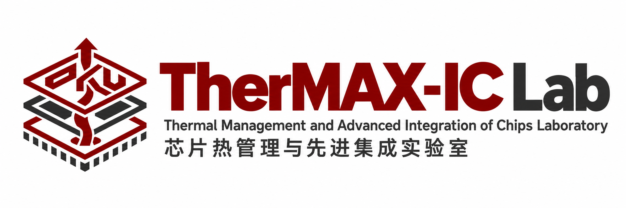 TherMAX-IC Lab bilingual identity